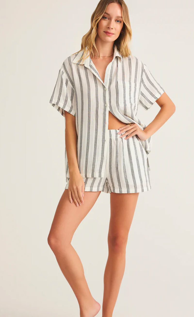 ZLS252527 Beach Bum Stripe Short