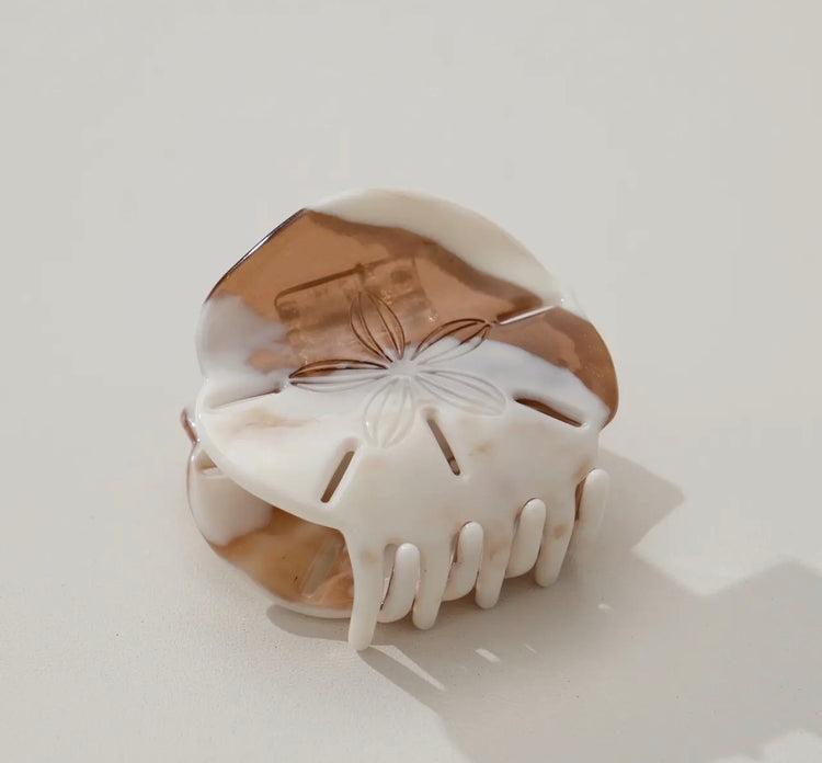 DW-AD2617 Calacatta Sand Dollar Claw Clip