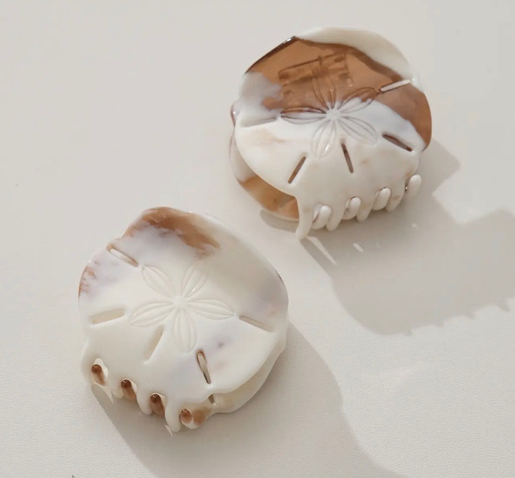 DW-AD2617 Calacatta Sand Dollar Claw Clip