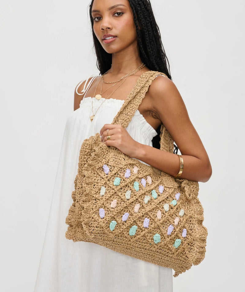 28807 Calliope Straw Tote Bag