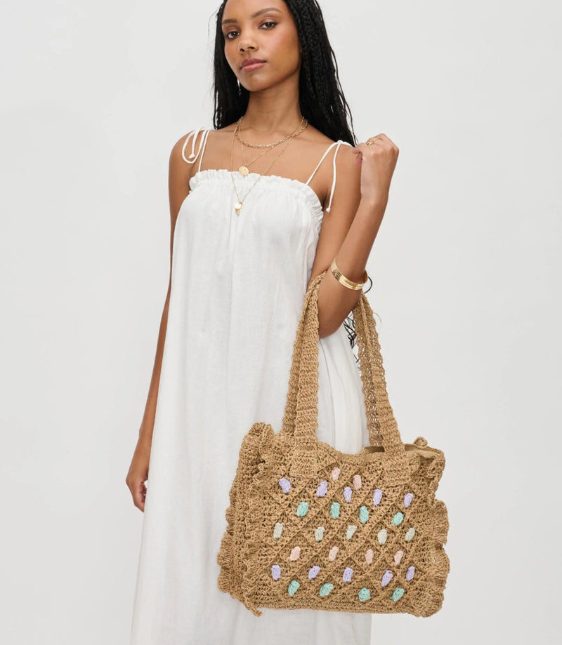 28807 Calliope Straw Tote Bag