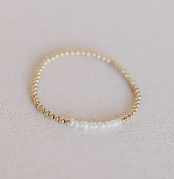 3mm Freshwater Pearl Bracelet