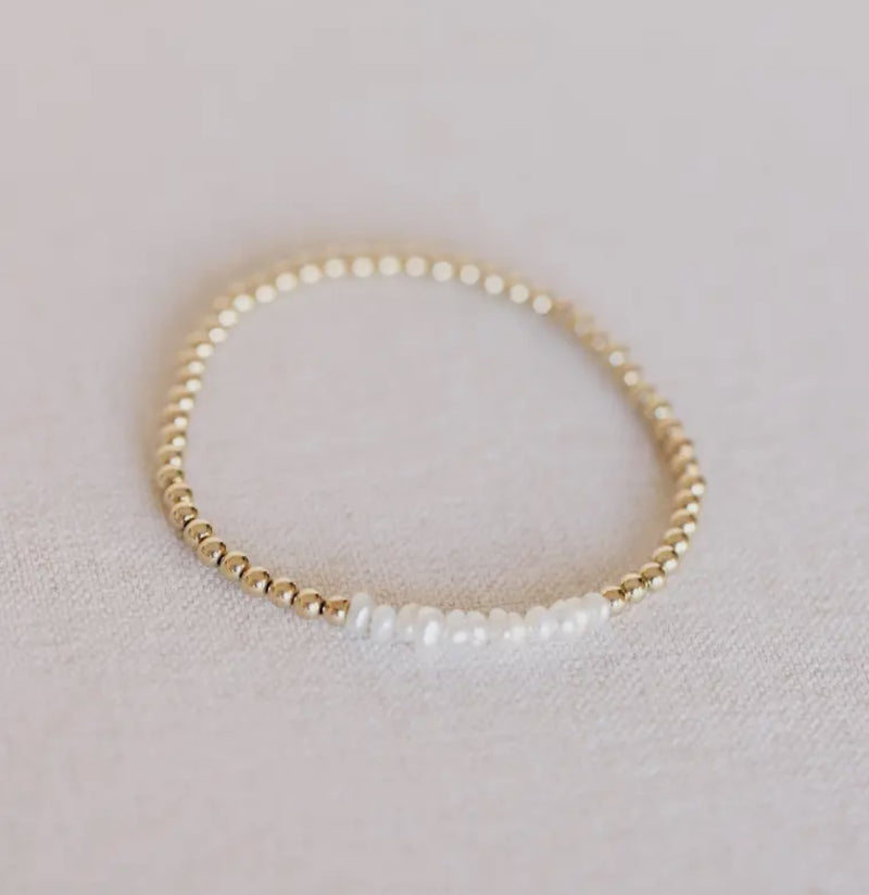 3mm Freshwater Pearl Bracelet