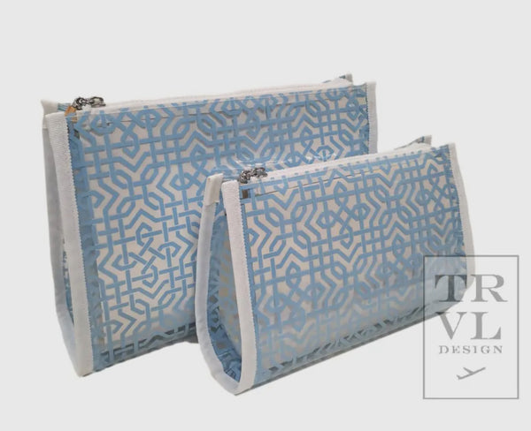 810138303-542 Lattice Small Cosmetic Bag (Copy)