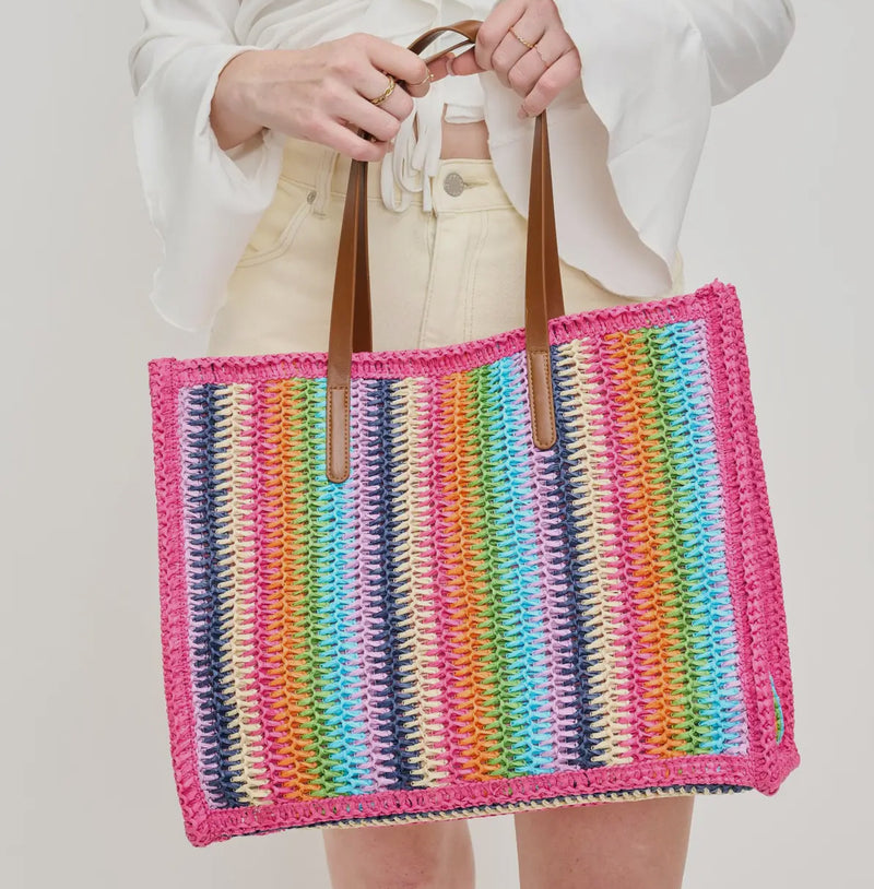 35779 Candi Stripe Tote Bag