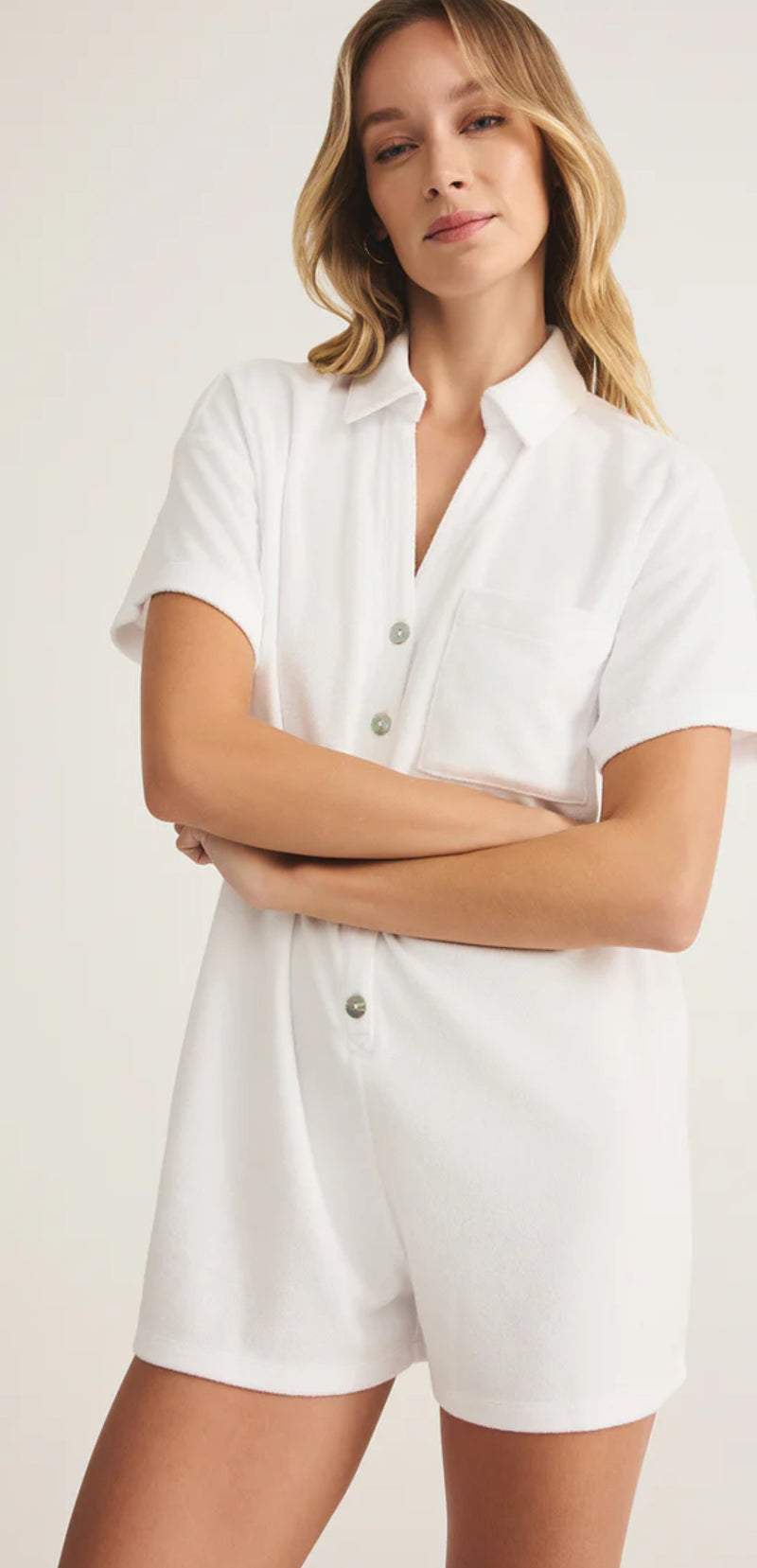 ZLS252796 Azur Terry Romper