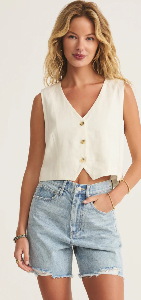 ZT252866 Marta Linen Vest