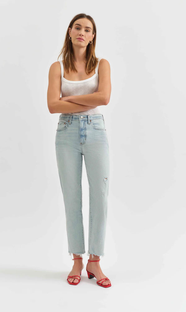 D00017101 Straight Up HR Jeans - Swoon