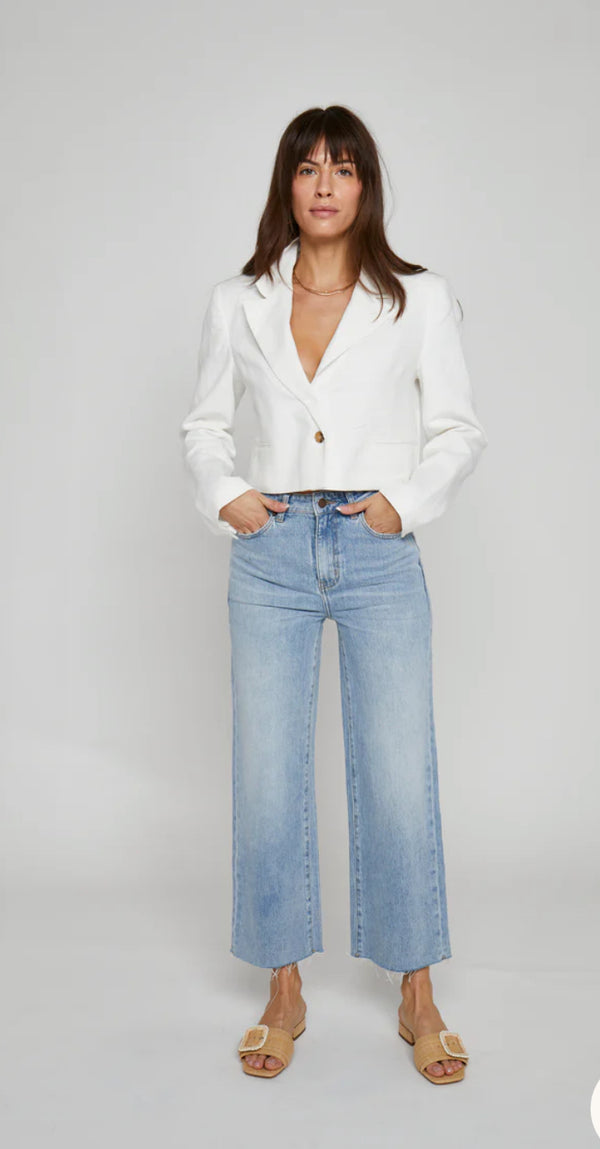 Oliver Logan Aberdeen High Rise Wide Leg Jean
