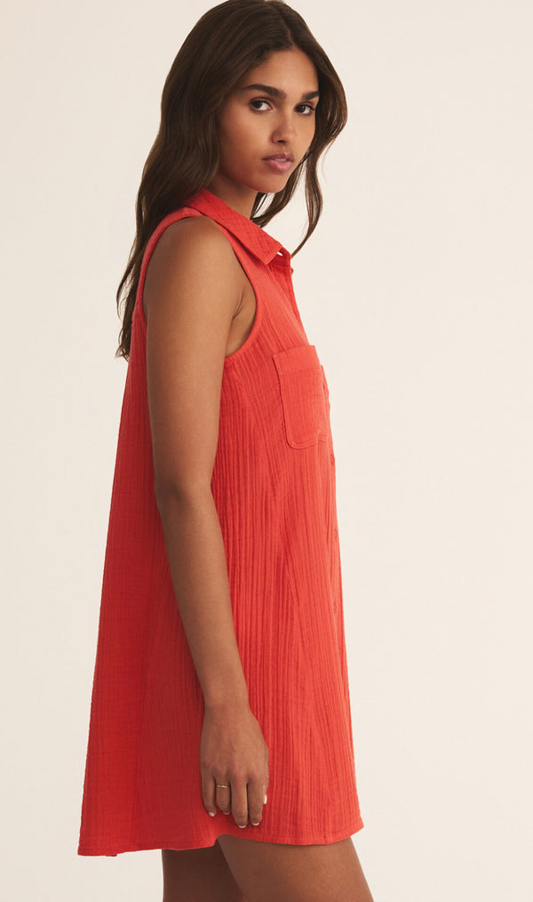 ZD252775 New Light Mini Gauze Dress