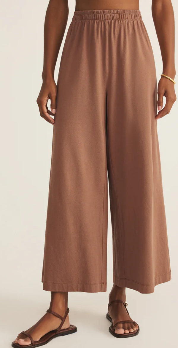 ZP212567 Scout Jersey Flare Pant - Teakwood