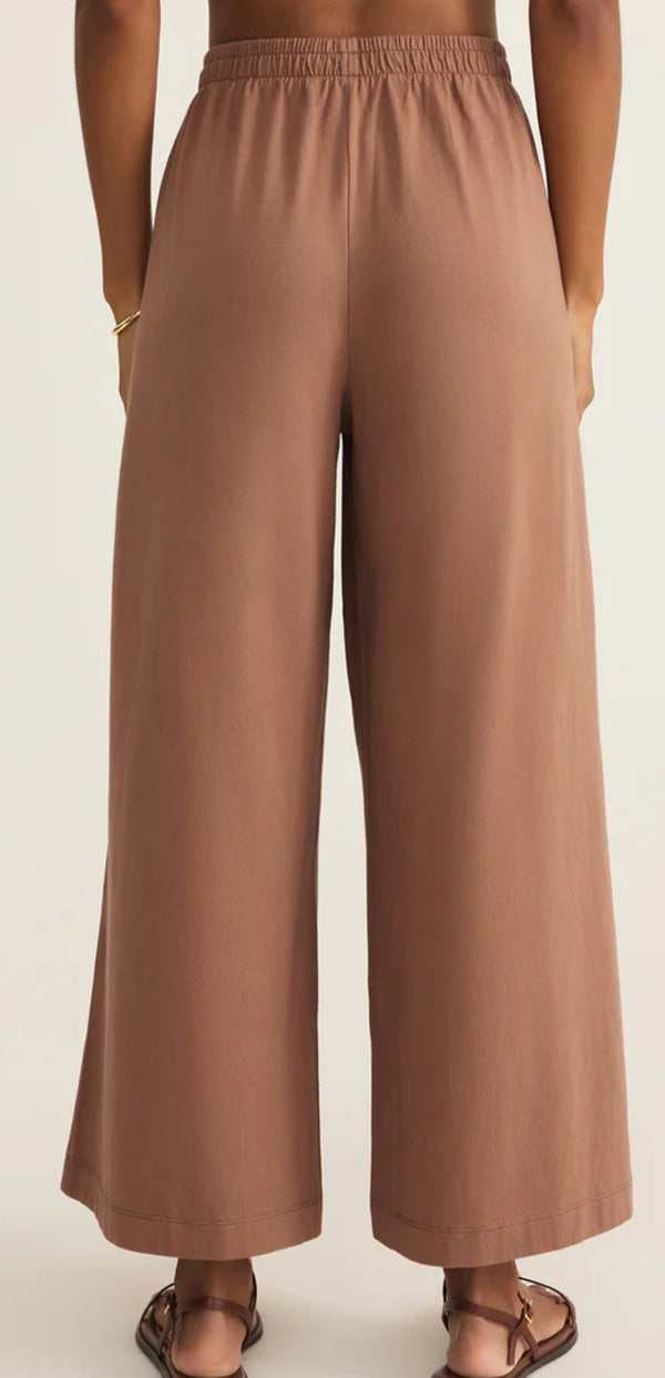 ZP212567 Scout Jersey Flare Pant - Teakwood