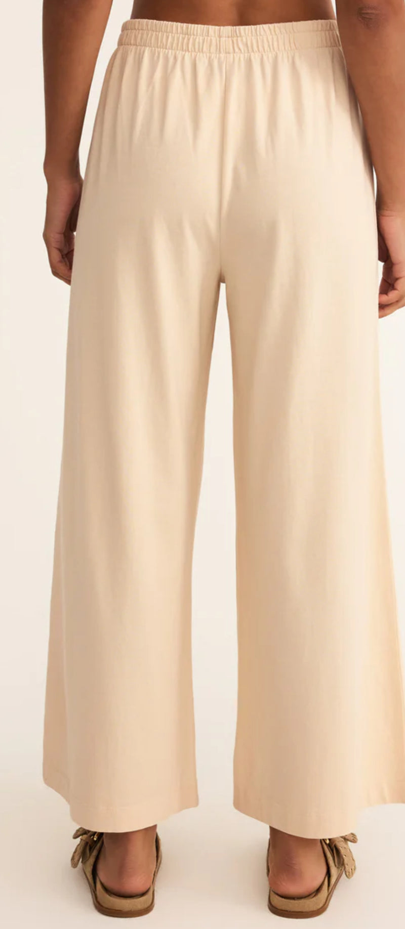 ZP212567 Scout Jersey Flare Pant - Panna Cotta