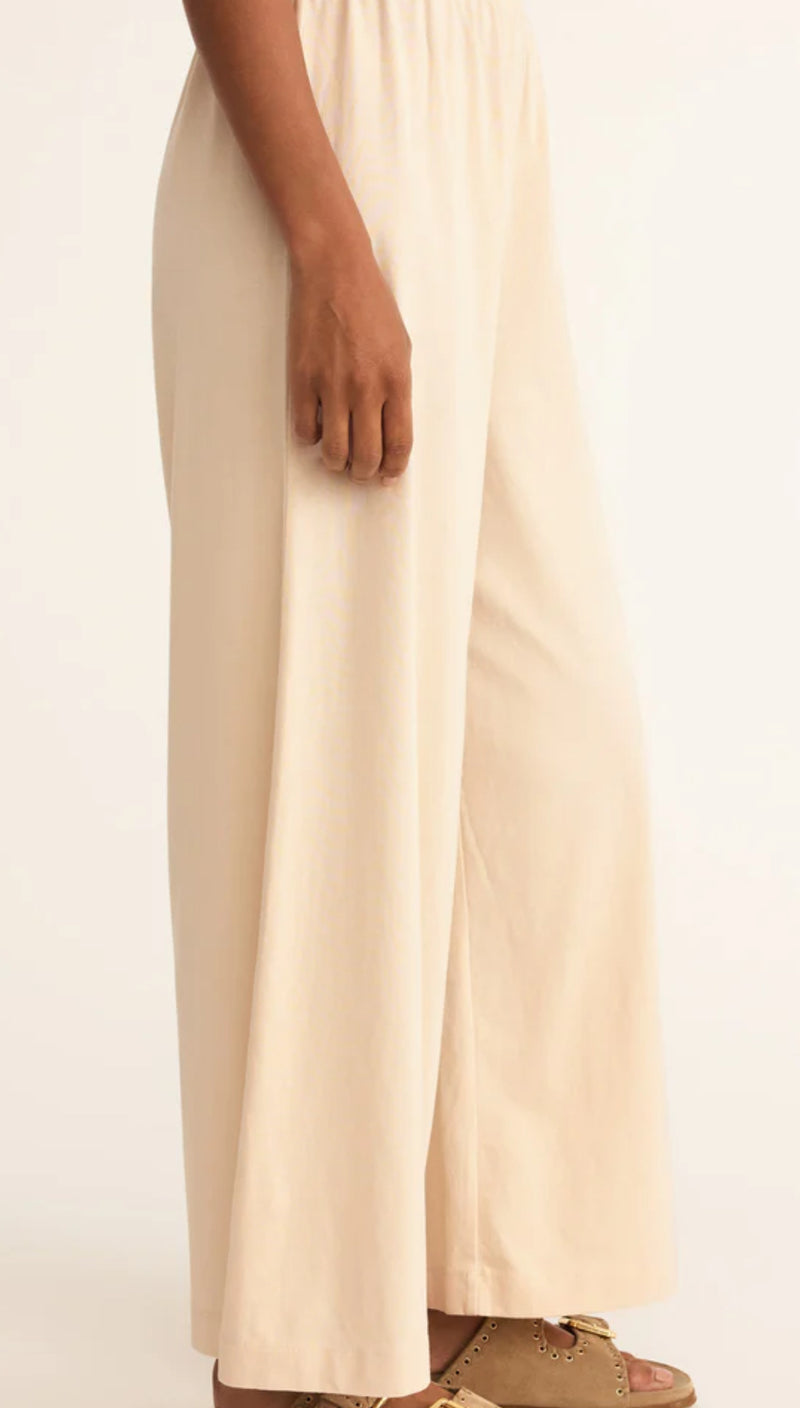 ZP212567 Scout Jersey Flare Pant - Panna Cotta