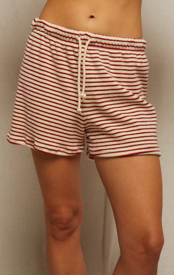B115 Jace - Loop Terry Stripe Sweatshort