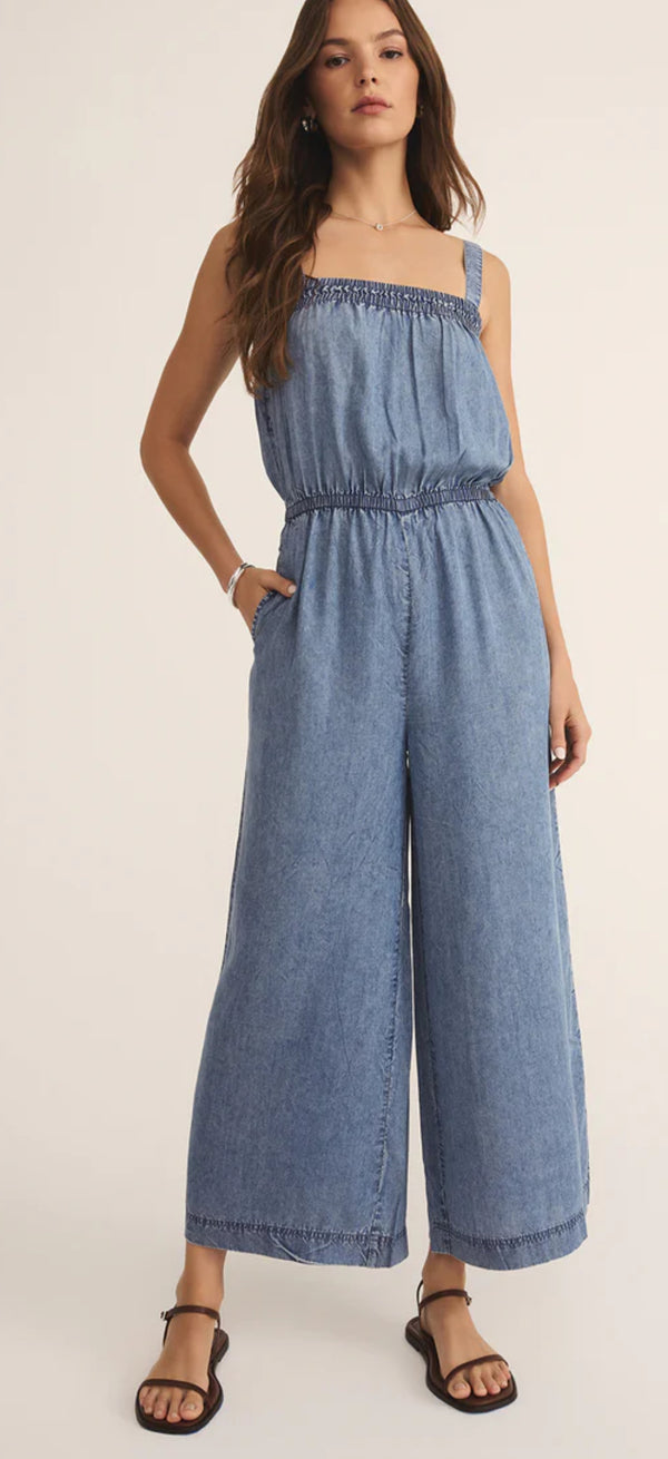 ZP252768 Solara Chambray Jumpsuit