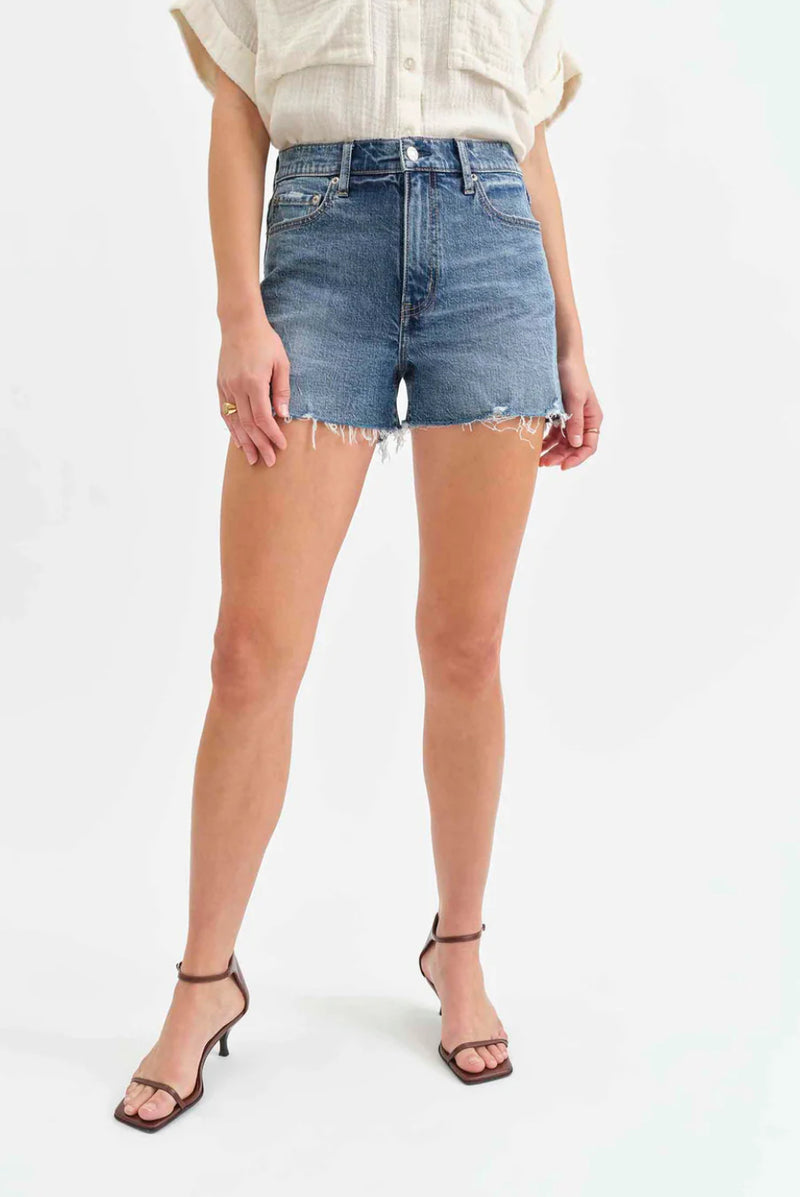 D00025001 Troublemaker Shorts- Heart Beat Vintage