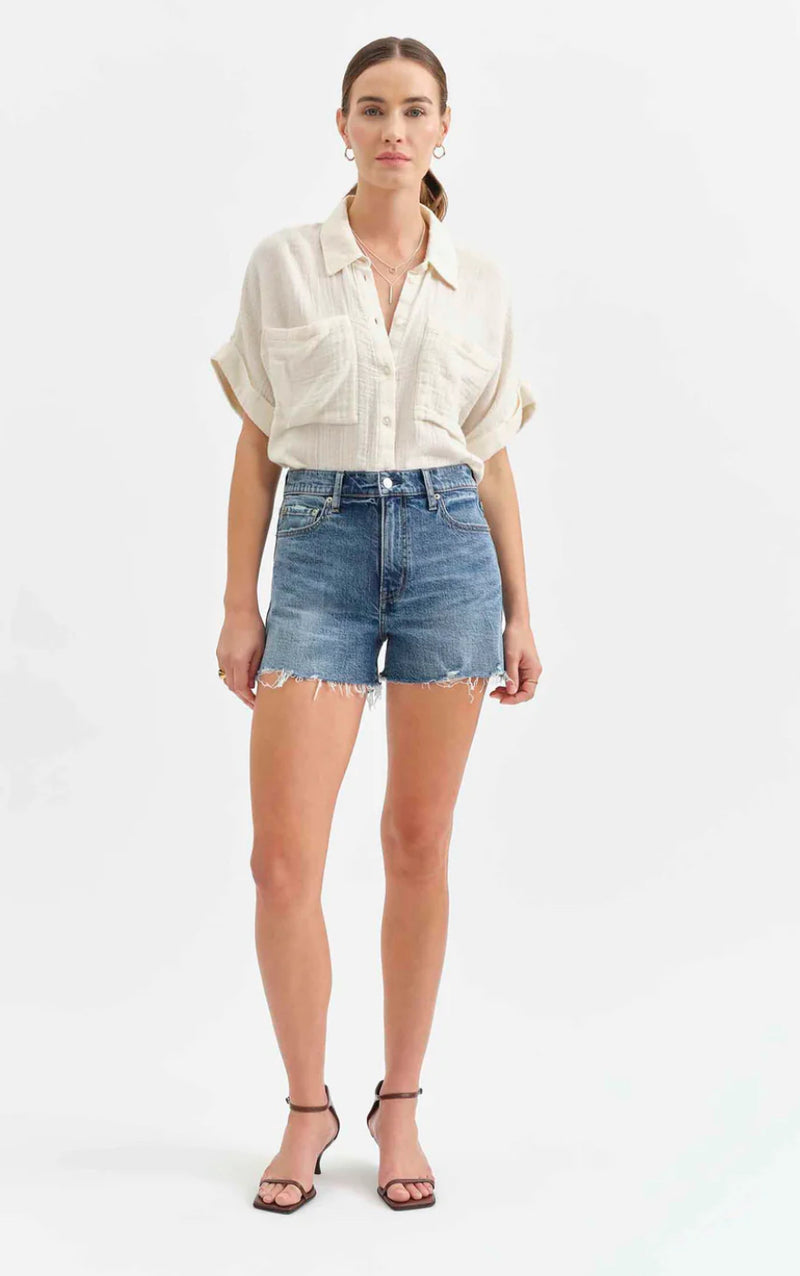 D00025001 Troublemaker Shorts- Heart Beat Vintage