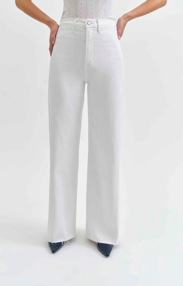 D00016364 Far Out Wide Leg Jean- Lamb