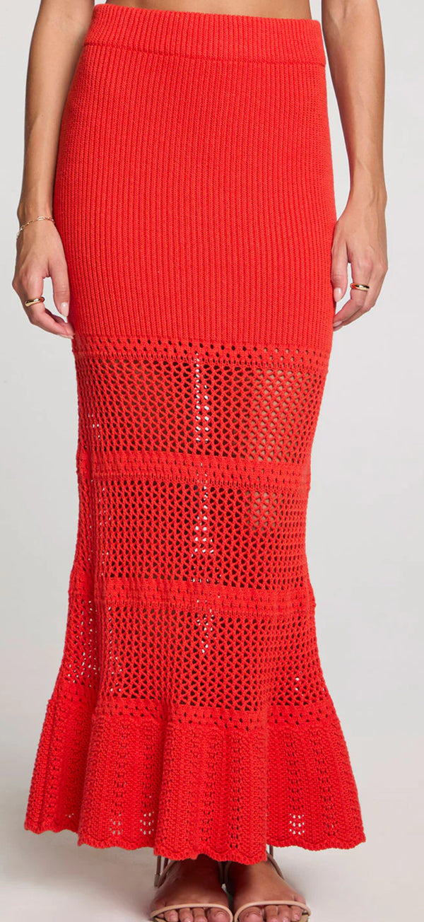 S3650 Tegan Midi Knit Skirt