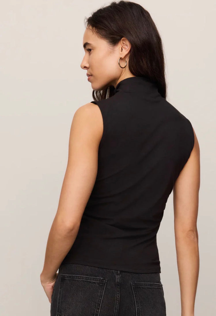 ZT263433 Silva High Neck Tank -Black
