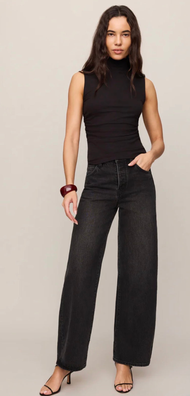 ZT263433 Silva High Neck Tank -Black