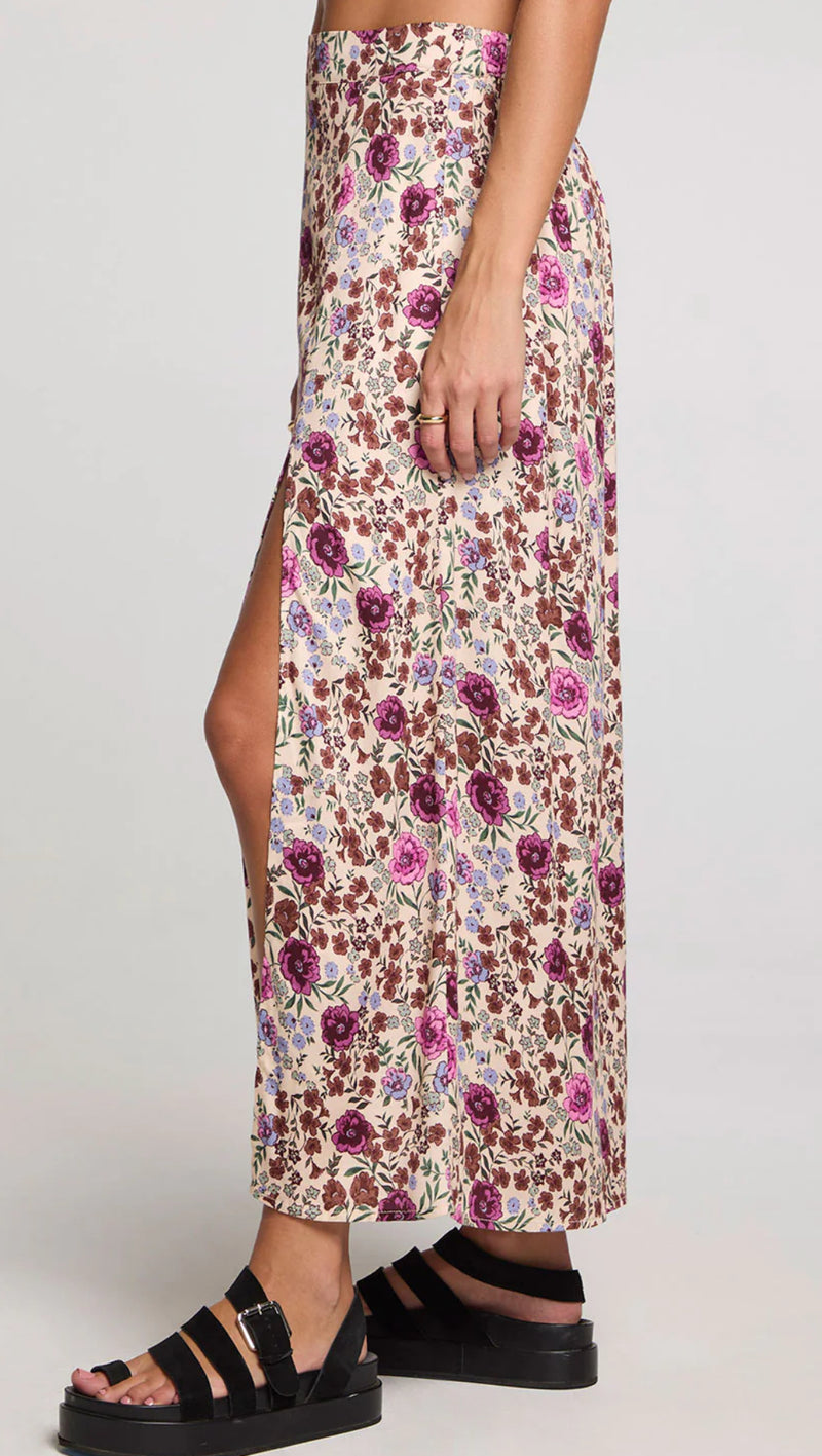 S3663-W689 Narissa Skirt- Multi Floral