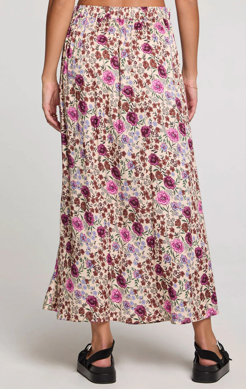 S3663-W689 Narissa Skirt- Multi Floral