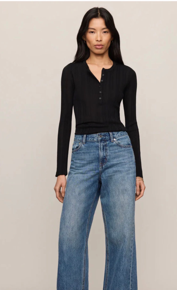 ZW263440 Rowena Fine Knit Henley