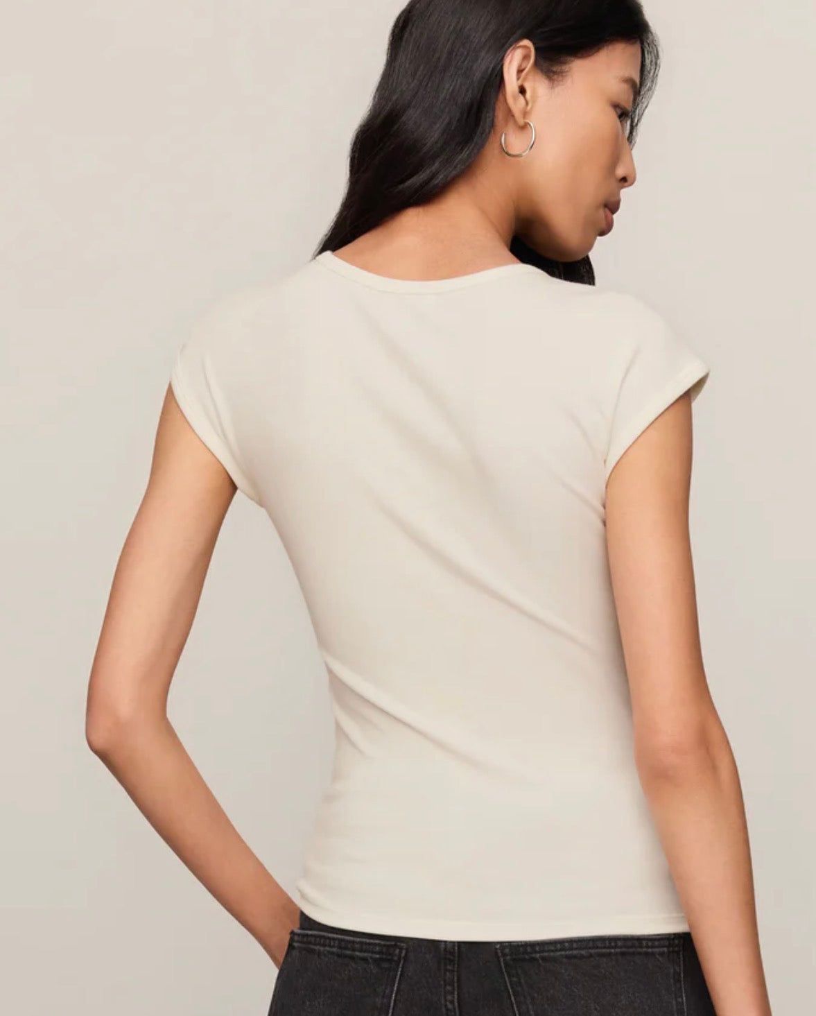 ZT263293 Soft Trace Second Skin Tee- Cloud