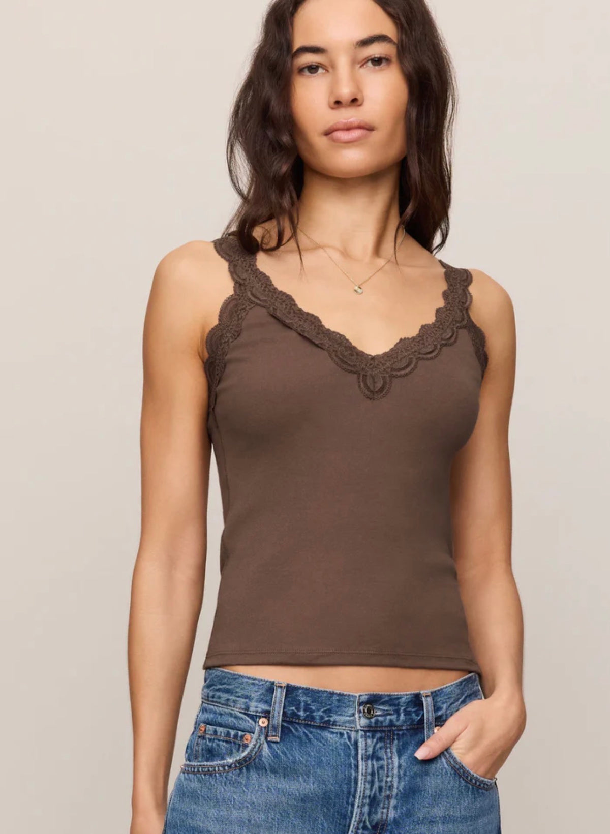 ZT263275 Eva Lace Trim Tank
