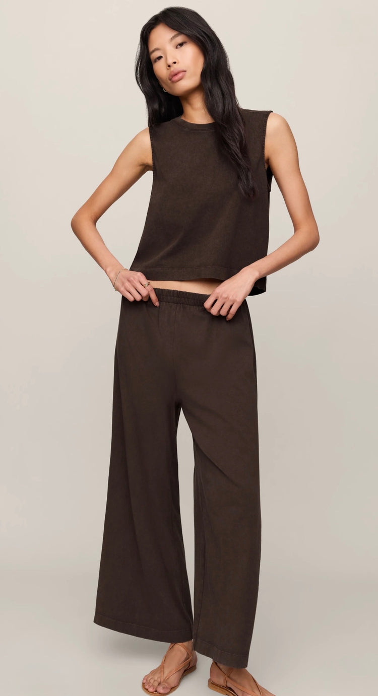 ZP253841 Scout Jersey Pant- Dark Chocolate