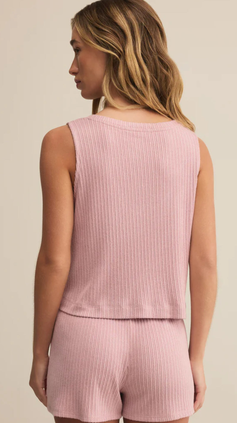ZLT253820 Sloane V-Neck Rib Tank
