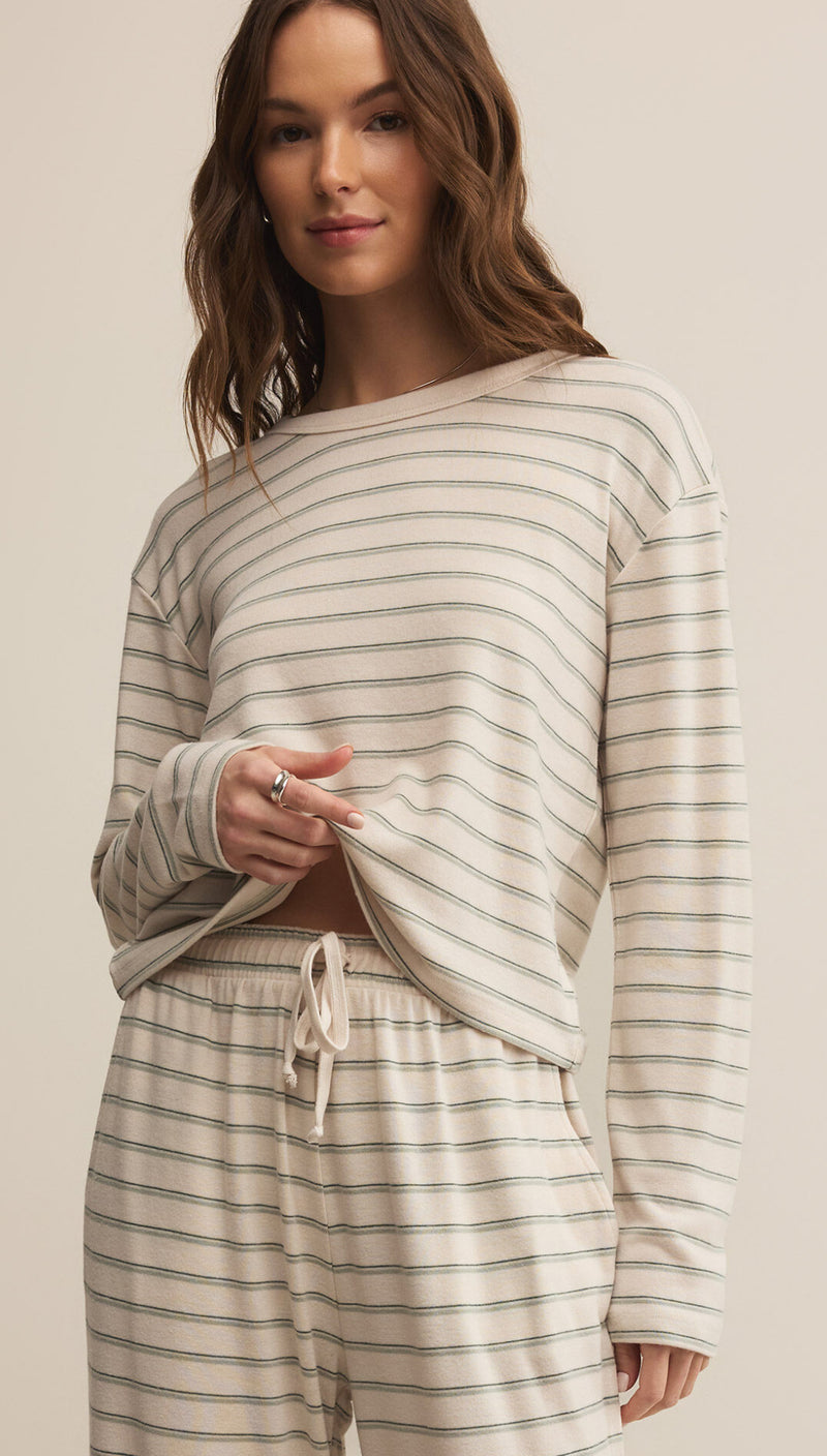 ZLT253980 Laid Back Strip Top