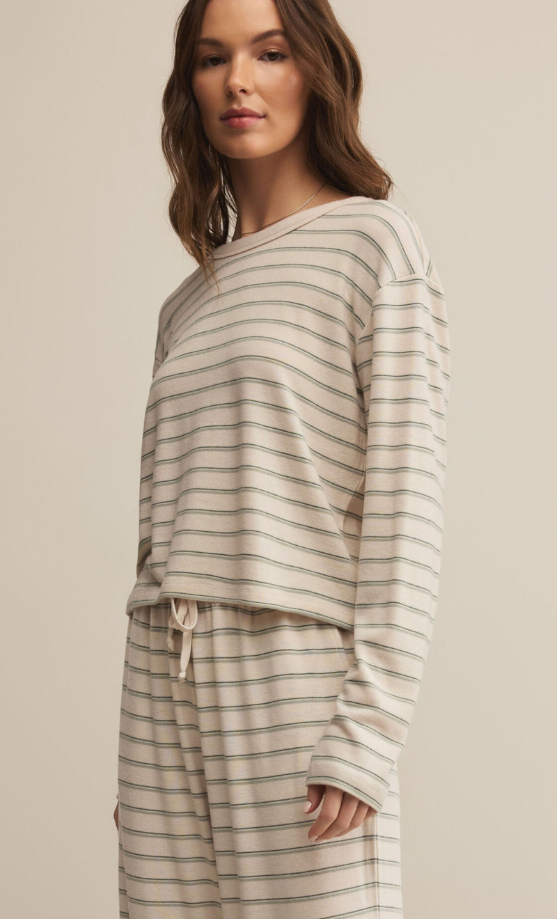 ZLT253980 Laid Back Strip Top