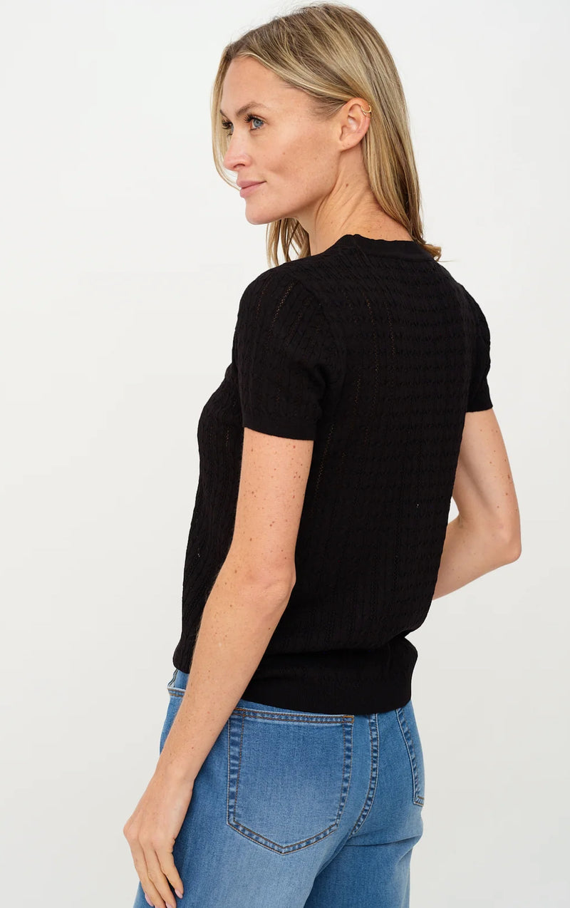 SF4521 Natasha Cable Knit Top