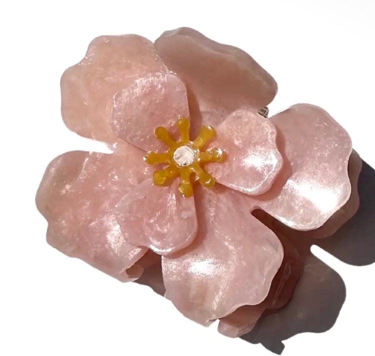 Origami Poppy Claw Clip