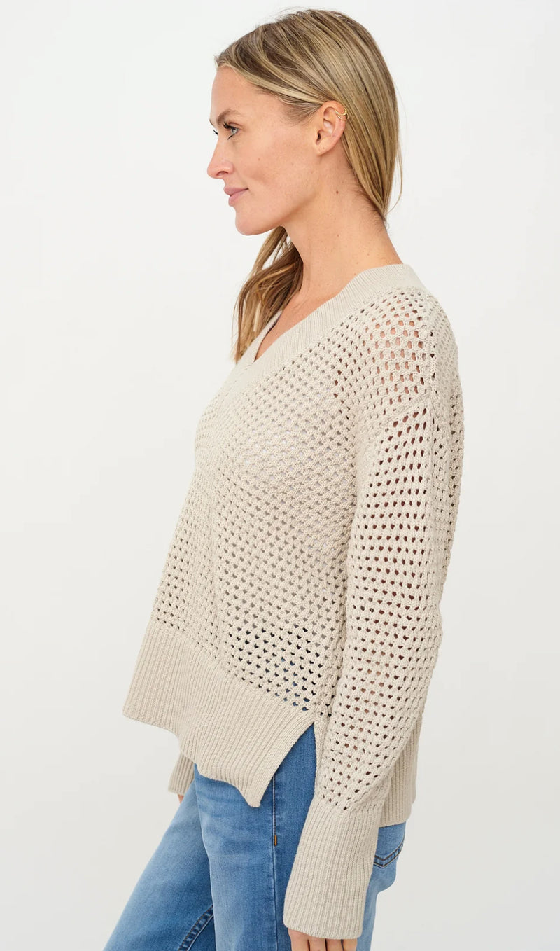 SF1429 Cameron Crochet Sweater