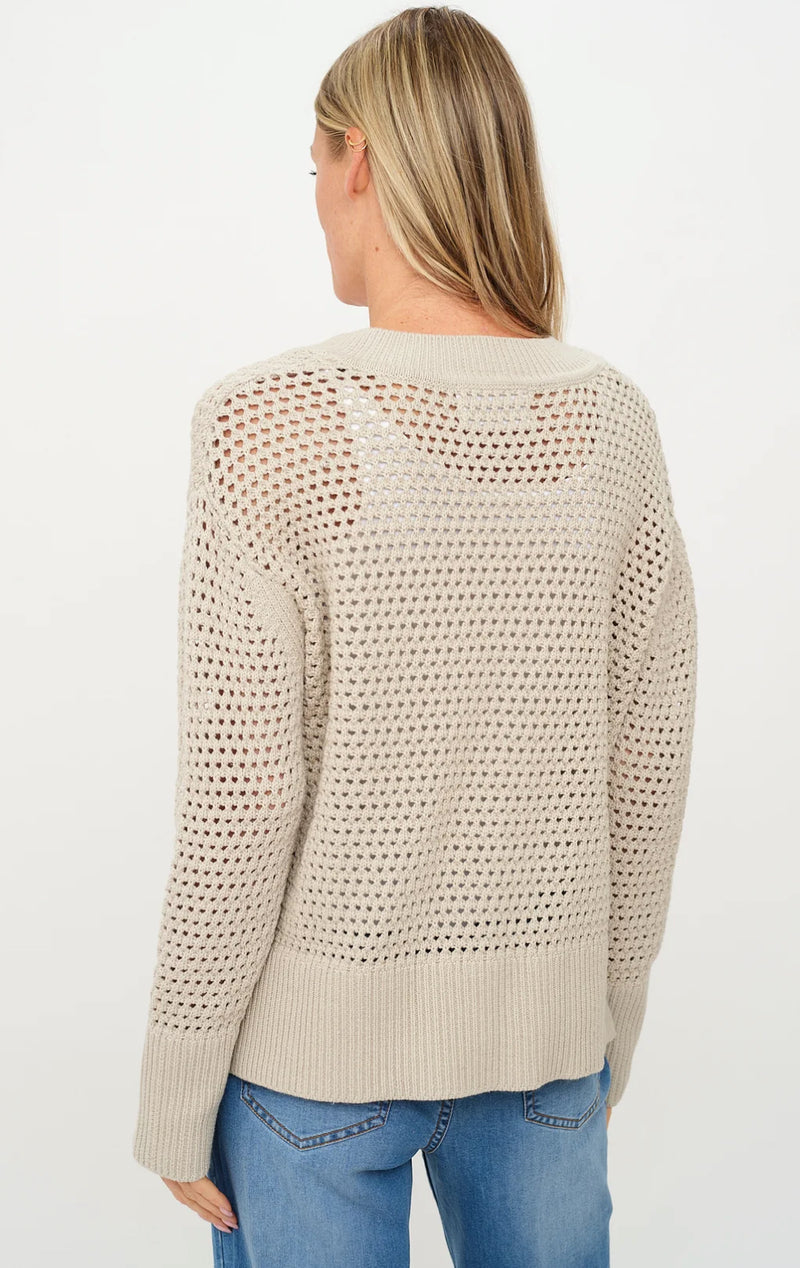 SF1429 Cameron Crochet Sweater