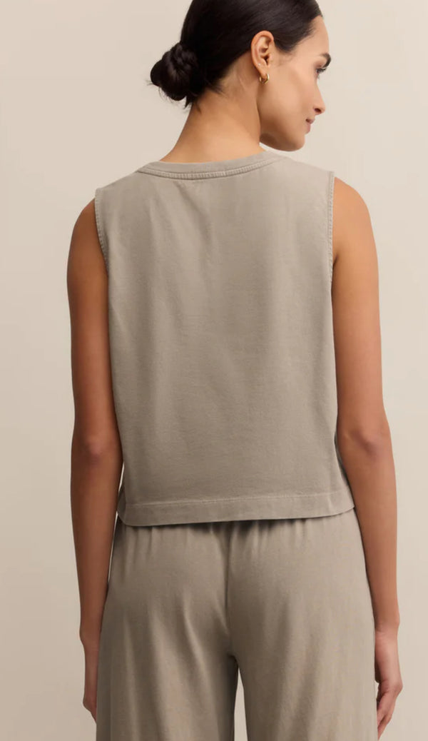 ZT253829 Sloane Muscle Tank- Retreat