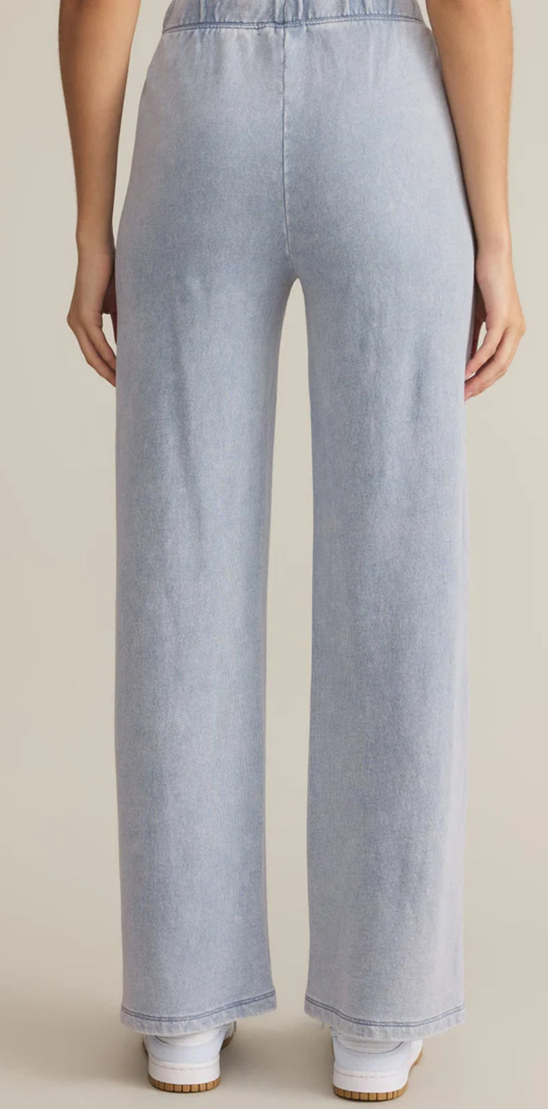 ZP253843 Hunter Knit Denim Pant-Washed Indigo