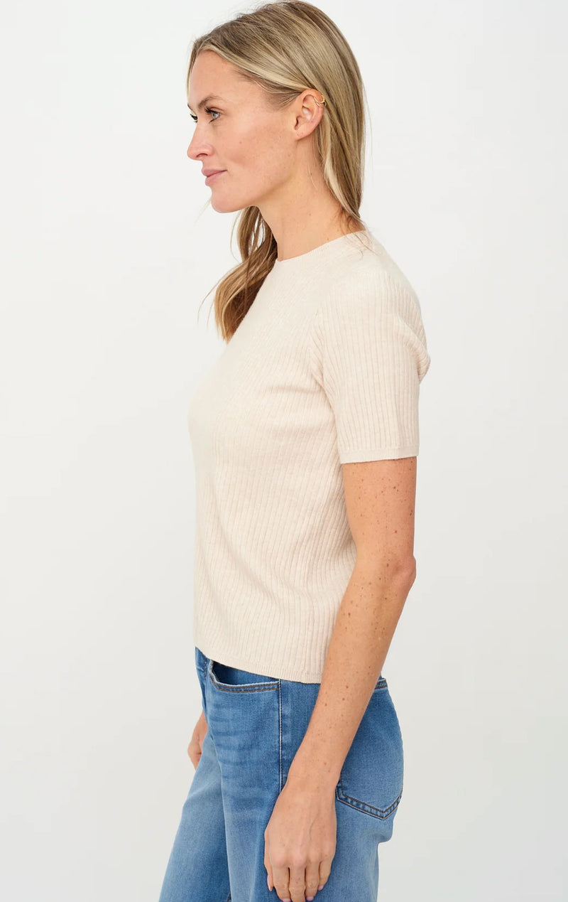 SF2155 Cara Ribbed SS Sweater