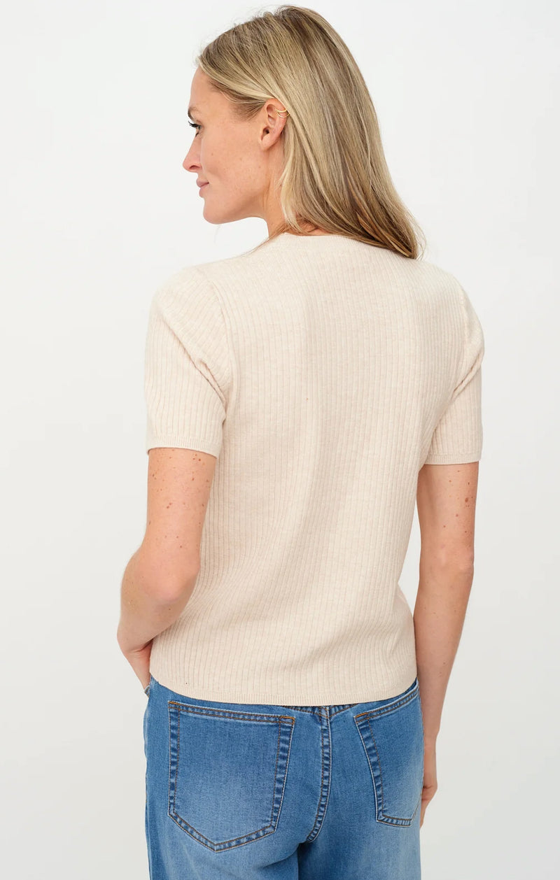 SF2155 Cara Ribbed SS Sweater
