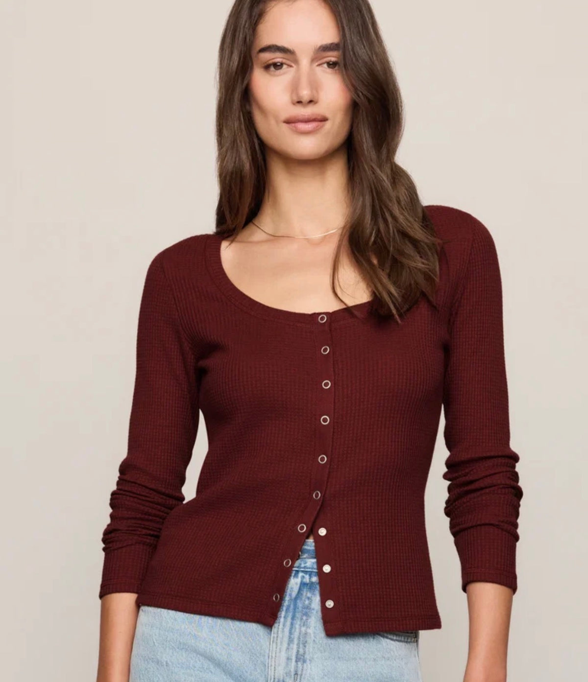 ZT263367 Albany Waffle Top