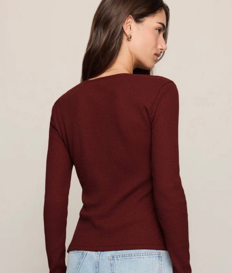 ZT263367 Albany Waffle Top