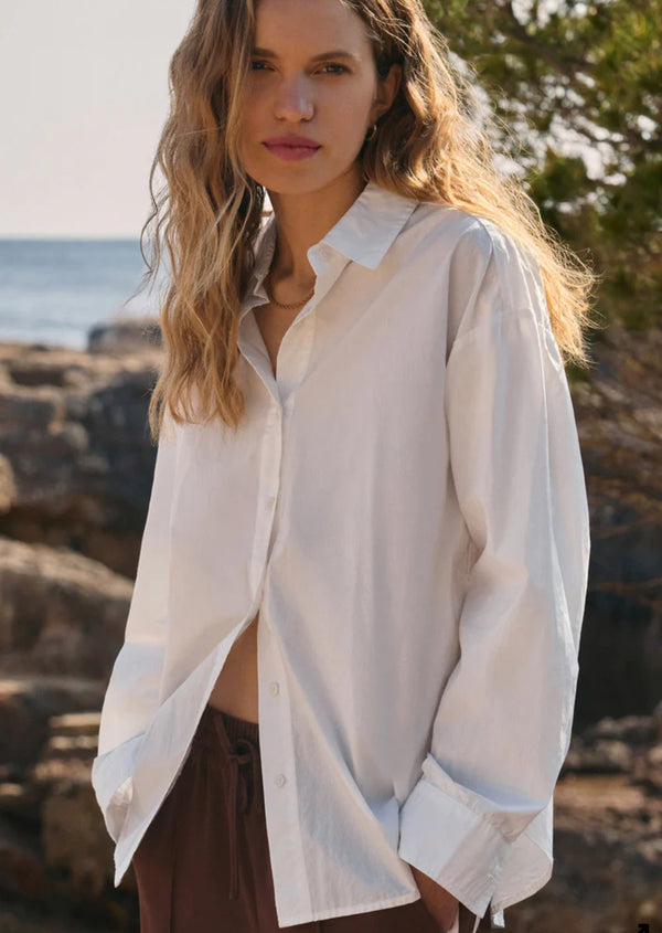 ZT253235 Elevated Poplin Top