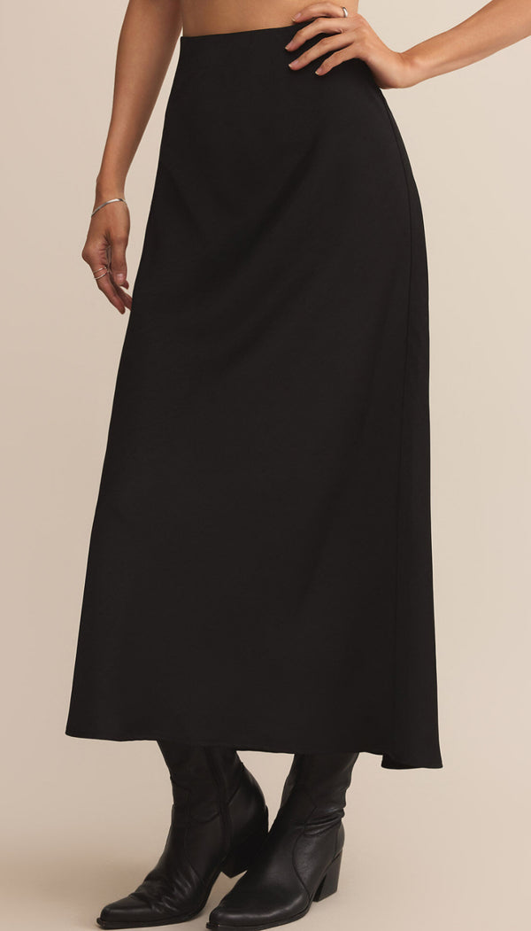 ZK253219 Izabel Luxe Satin Skirt