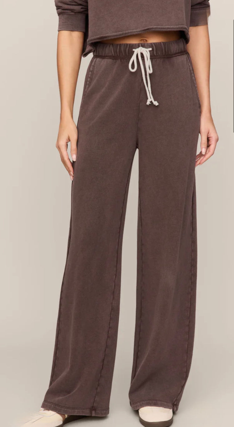 ZP253872 Hunter Knit Pant- Dark Chocolate