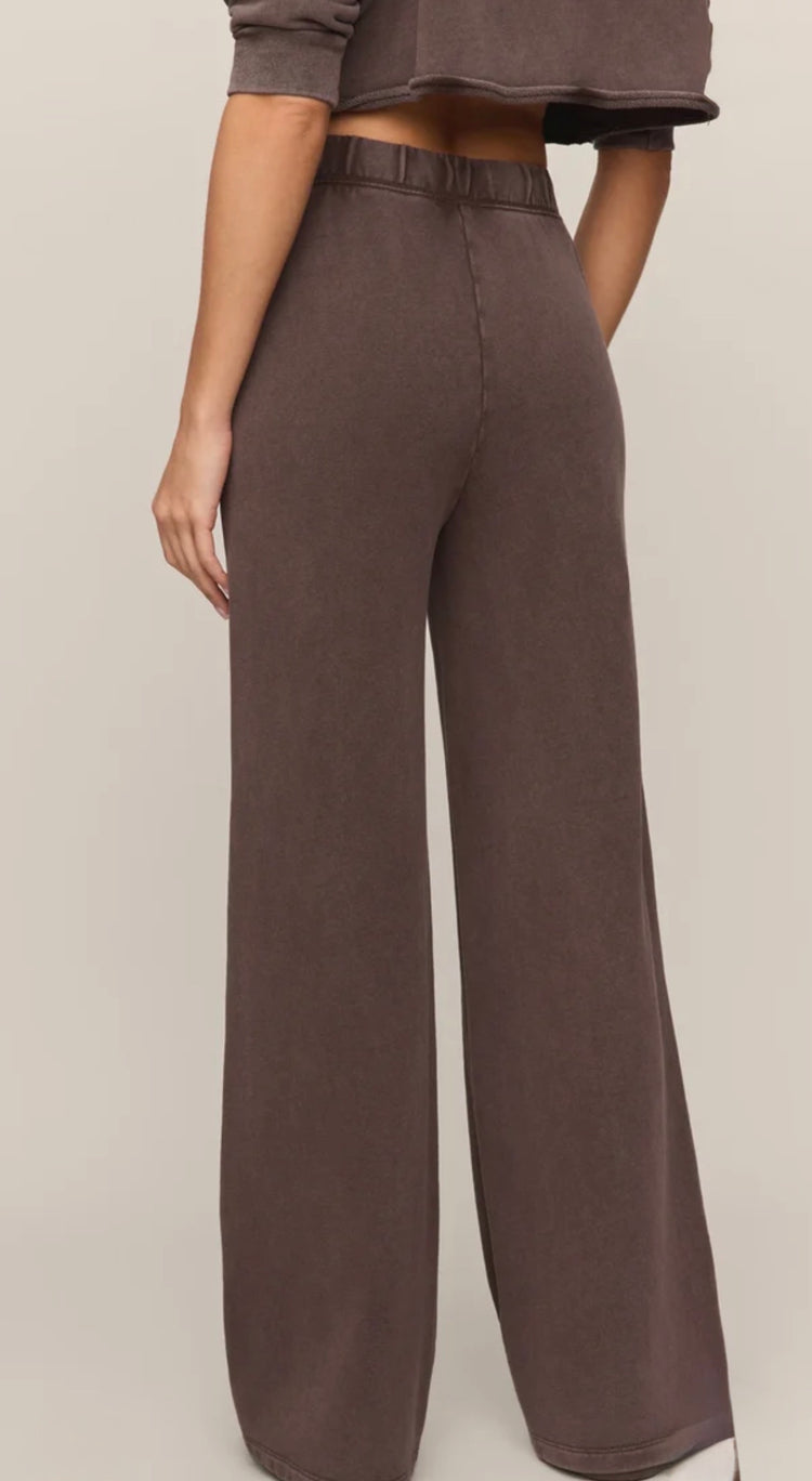 ZP253872 Hunter Knit Pant- Dark Chocolate