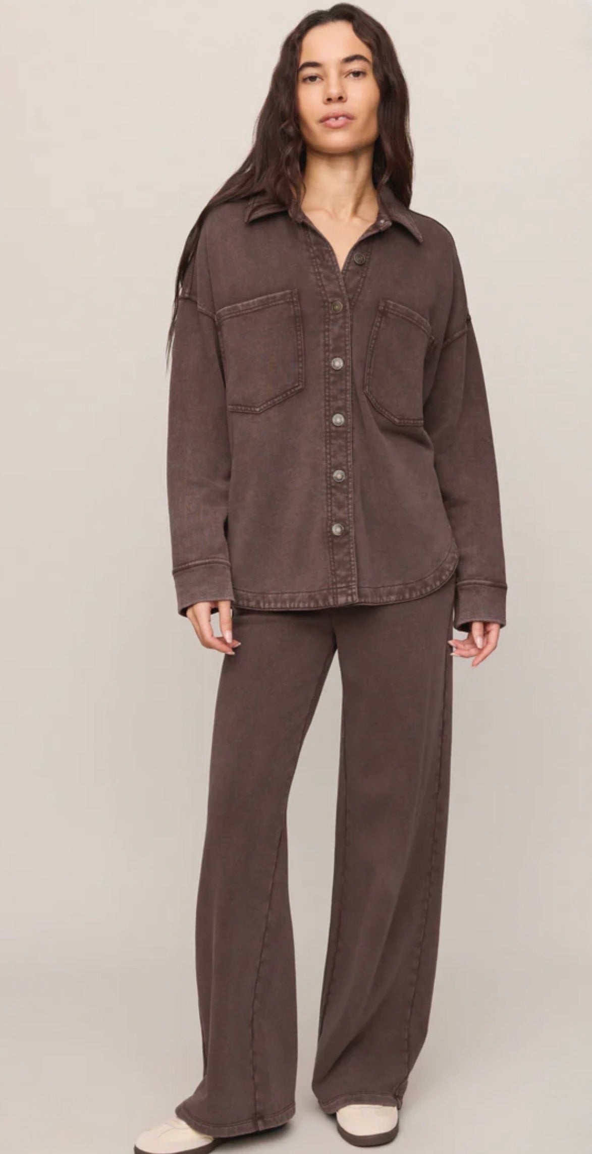 ZP253872 Hunter Knit Pant- Dark Chocolate